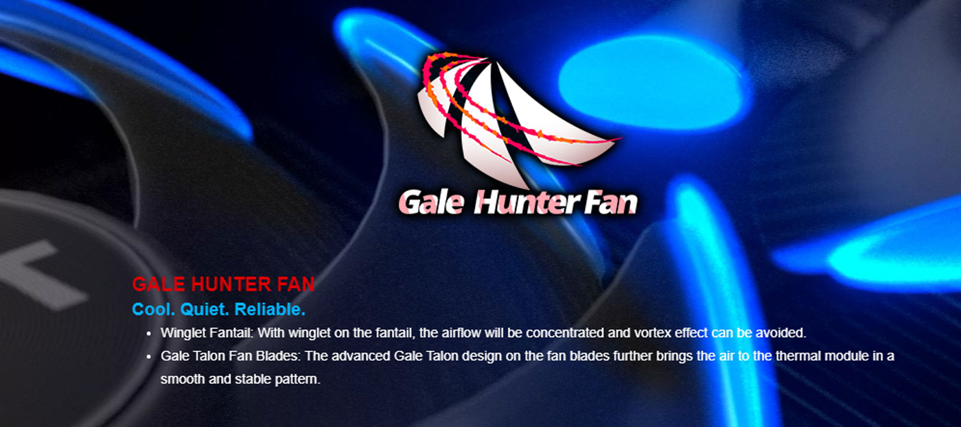 Palit GeForce RTX 4080 SUPER GamingPro GPU Heat Management - Desktop View