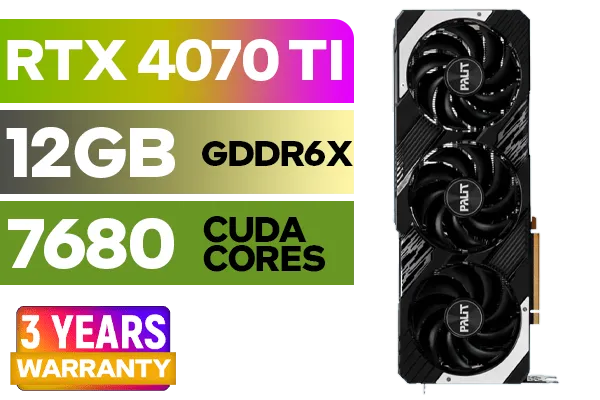 Buy Palit GeForce RTX 4070 Ti GamingPro 12GB - High-Performance