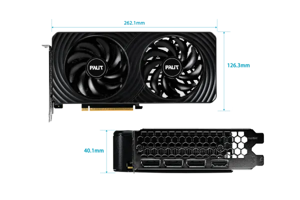 Palit GeForce RTX 5050 DUAL 8GB GDDR6 Graphics Card | Evetech