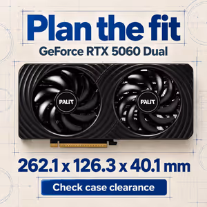 Palit GeForce RTX 5060 Dual 8GB GDDR7 Graphics Card - image 5