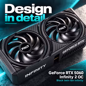 Palit GeForce RTX 5060 Infinity 2 OC 8GB GDDR7 GPU - image 2