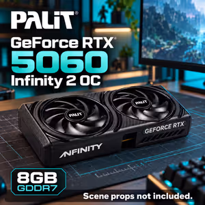 Palit GeForce RTX 5060 Infinity 2 OC 8GB GDDR7 GPU - image 3