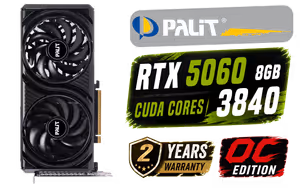 Palit GeForce RTX 5060 Infinity 2 OC 8GB GDDR7 - Image 1