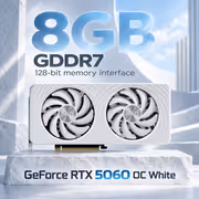 Palit GeForce RTX 5060 OC 8GB GDDR7 - White GPU - image 4