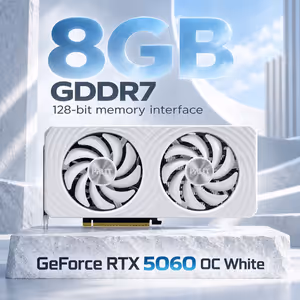 Palit GeForce RTX 5060 OC 8GB GDDR7 - White GPU - image 4