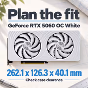 Palit GeForce RTX 5060 OC 8GB GDDR7 - White GPU - image 6