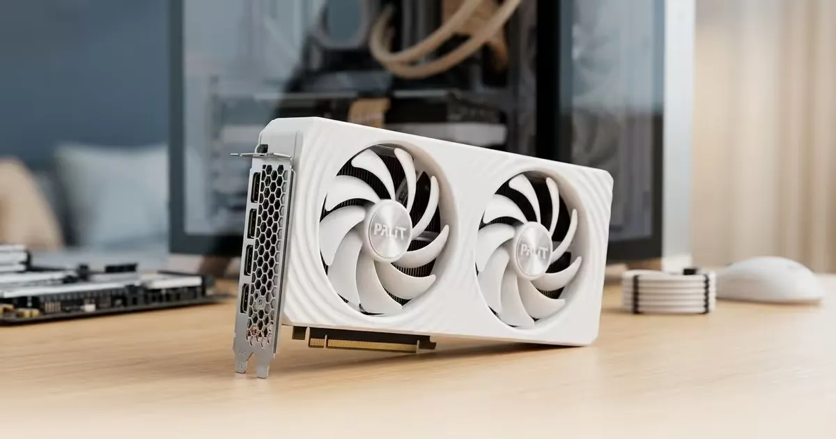 Palit GeForce RTX 5060 OC 8GB GDDR7 - White GPU | Evetech