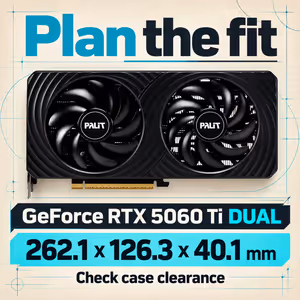 Palit GeForce RTX 5060 Ti DUAL 8GB PCIe Gen 5 - image 6