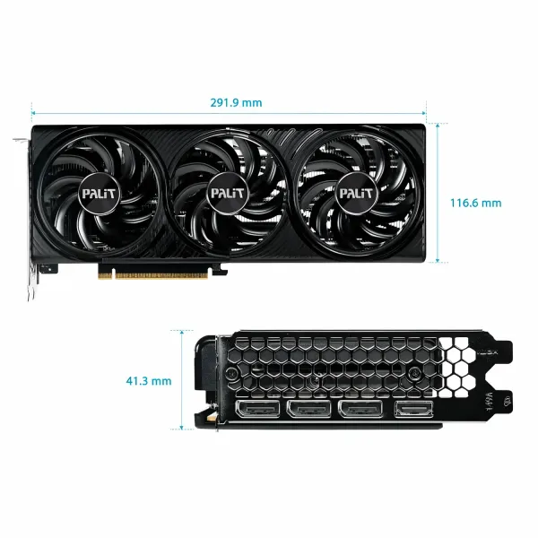 Palit GeForce RTX 5060 Ti Infinity 16GB GDDR7 Graphics Card | Evetech