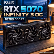 Palit GeForce RTX 5070 Infinity 3 12GB OC GPU - image 2