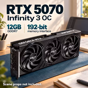 Palit GeForce RTX 5070 Infinity 3 12GB OC GPU - image 4