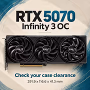 Palit GeForce RTX 5070 Infinity 3 12GB OC GPU - image 5