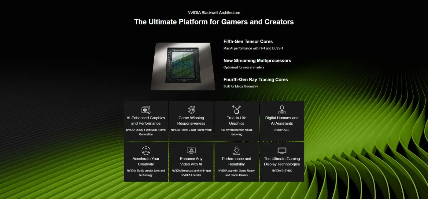 Palit GeForce RTX 5070 Infinity 3 Graphics Card displayed in desktop configuration