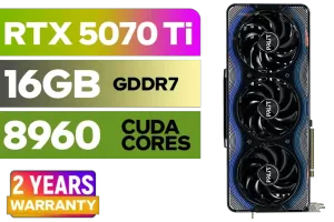 Palit GeForce RTX 5070 Ti GameRock 16G — 16GB GDDR7 GPU | Evetech