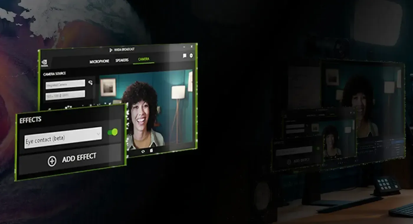 Icon representing ray tracing and neural rendering technology on RTX 50 series