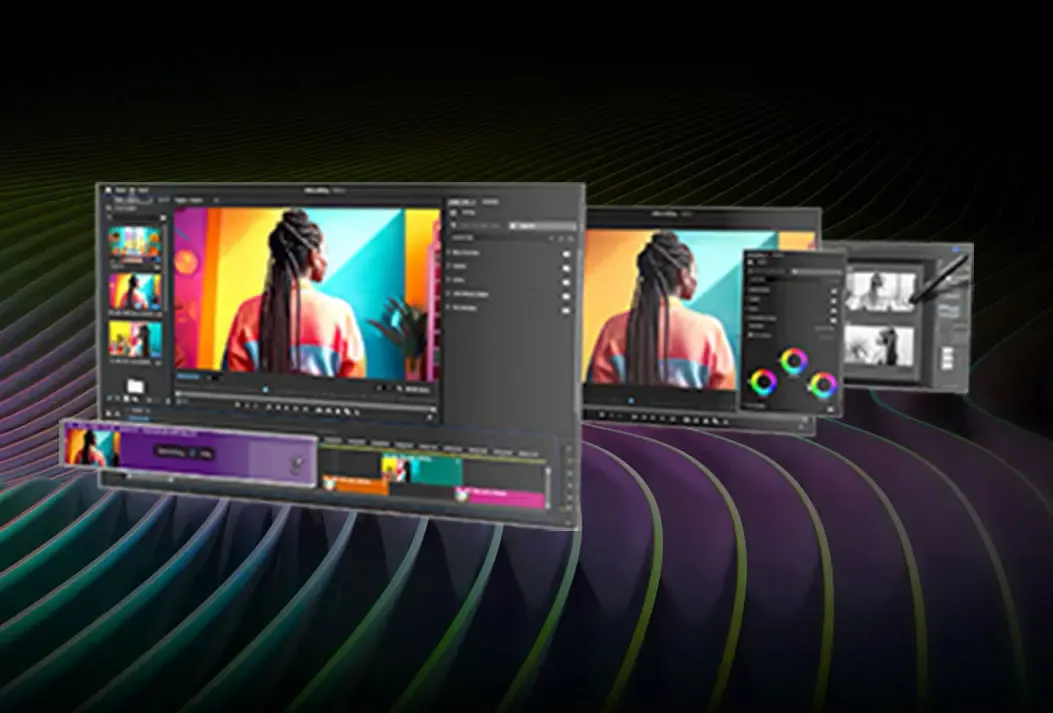 NVIDIA Studio for Creators - Mobile View