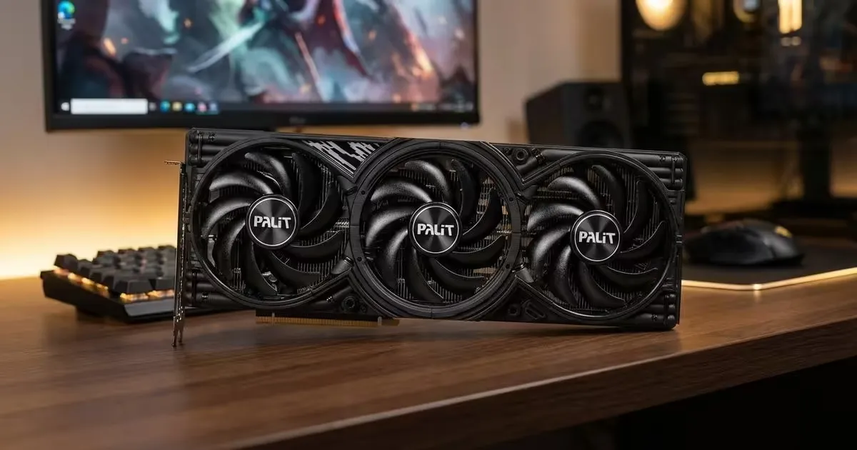 Palit GeForce RTX 5070 Ti GamingPro-S OC 16GB GDDR7 GPU | Evetech