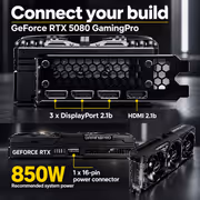 Palit GeForce RTX 5080 GamingPro 16GB GDDR7 - High-Performance GPU - image 6