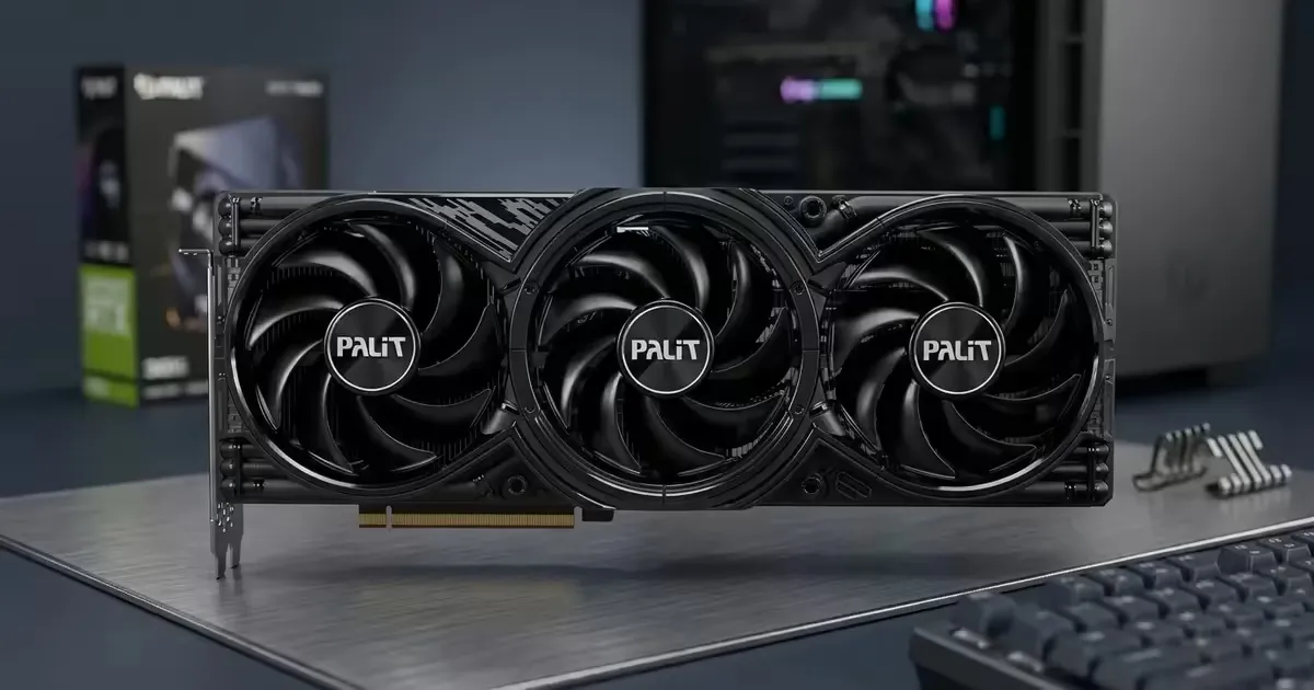 Palit GeForce RTX 5080 GamingPro 16GB GDDR7 - High-Performance GPU