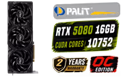 Palit GeForce RTX 5080 GamingPro OC 16GB GDDR7 - image 1