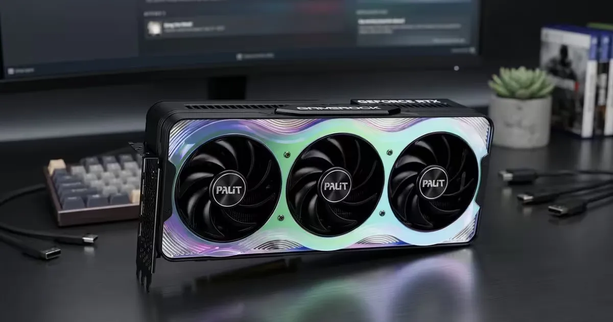 Palit GeForce RTX 5090 GameRock OC 32GB GDDR7 Graphics Card | Evetech