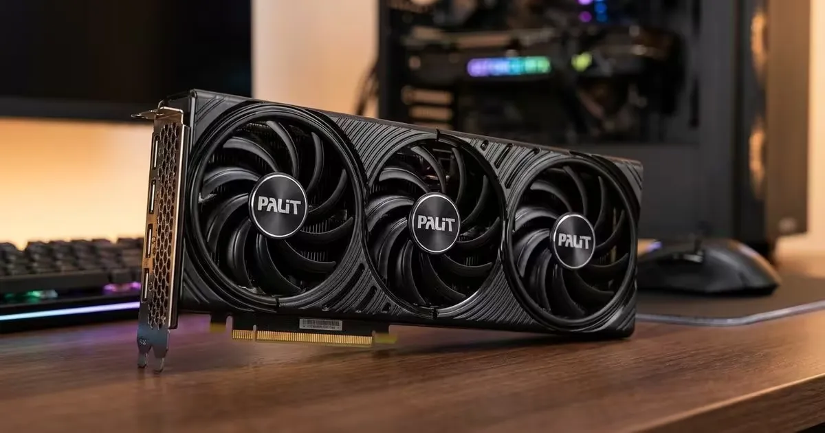 Palit GeForce RTX 5060 Ti 16GB OC — GDDR7 GPU for Gaming | Evetech