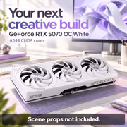 Palit GeForce RTX 5070 OC 12GB White GPU - image 2