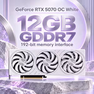 Palit GeForce RTX 5070 OC 12GB White GPU - image 4