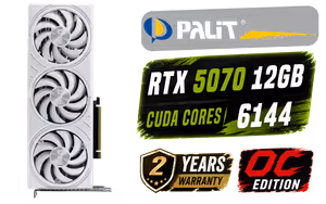 palit-rtx-5070-oc-12gb-white - Image 1