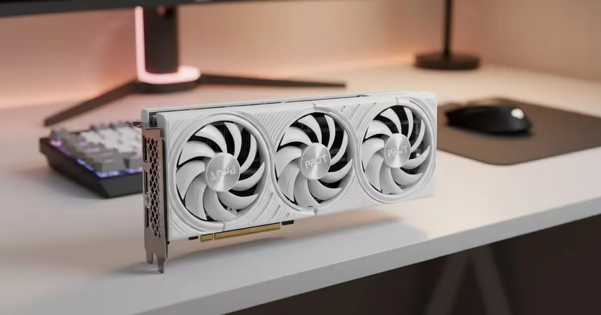 Palit GeForce RTX 5070 OC 12GB White GPU | Evetech