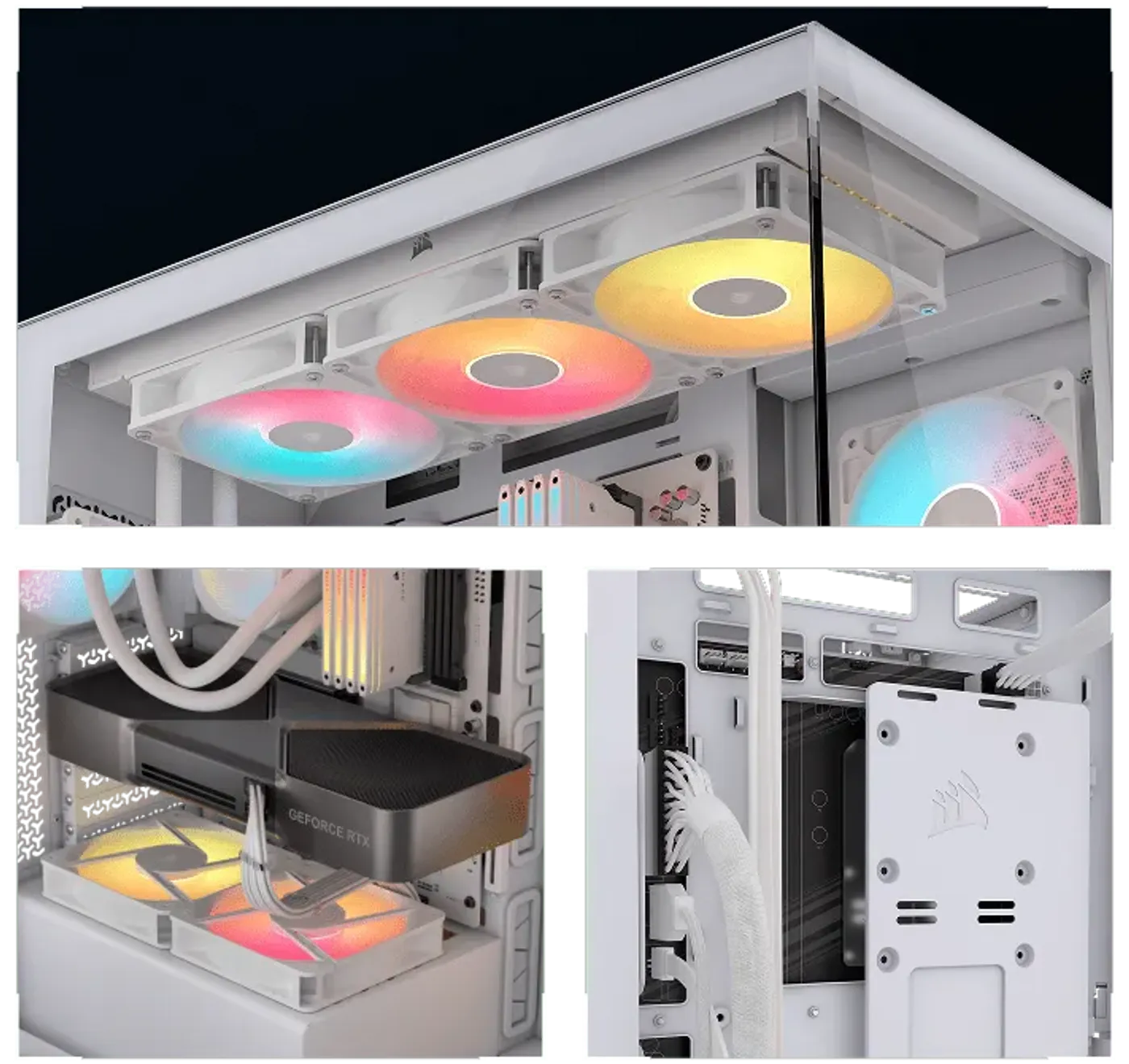 3500X RS-R ARGB case showcasing spacious interior for versatile builds