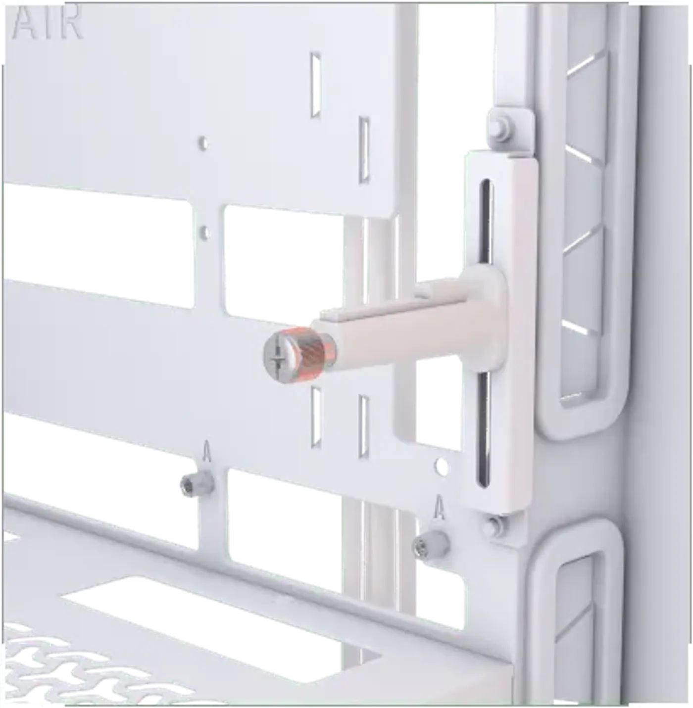 GPU anti-sag stabilization arm preventing graphics card sagging