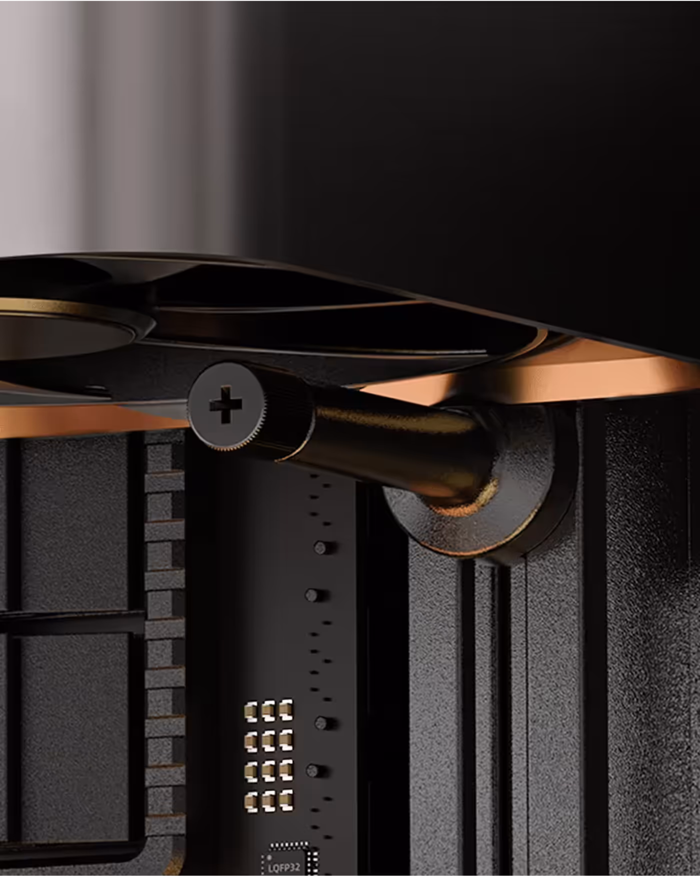 Adjustable GPU anti-sag stabilization arm providing support for heavy graphics cards