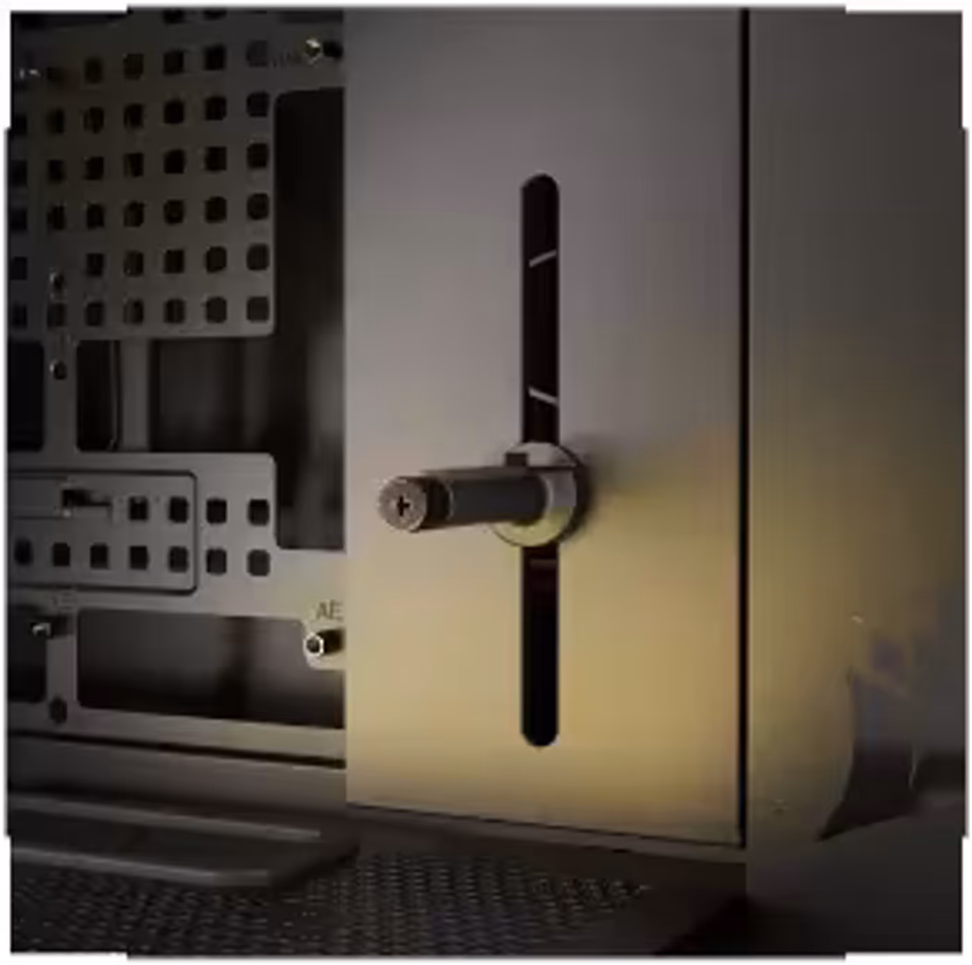 GPU anti-sag stabilization arm supporting graphics card in case