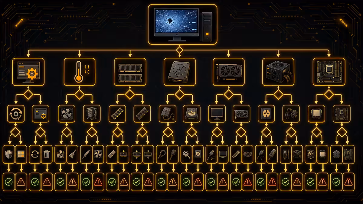 Freeze crash decision tree