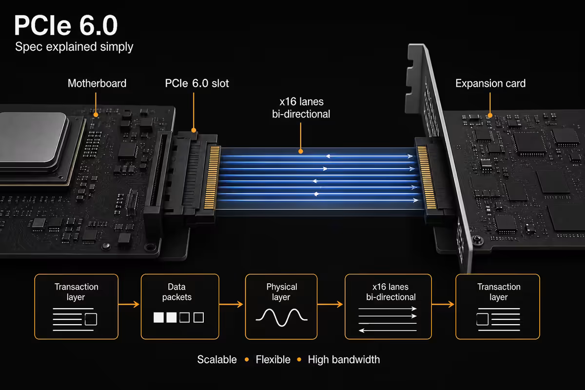 The PCIe 6.0 spec, in plain English