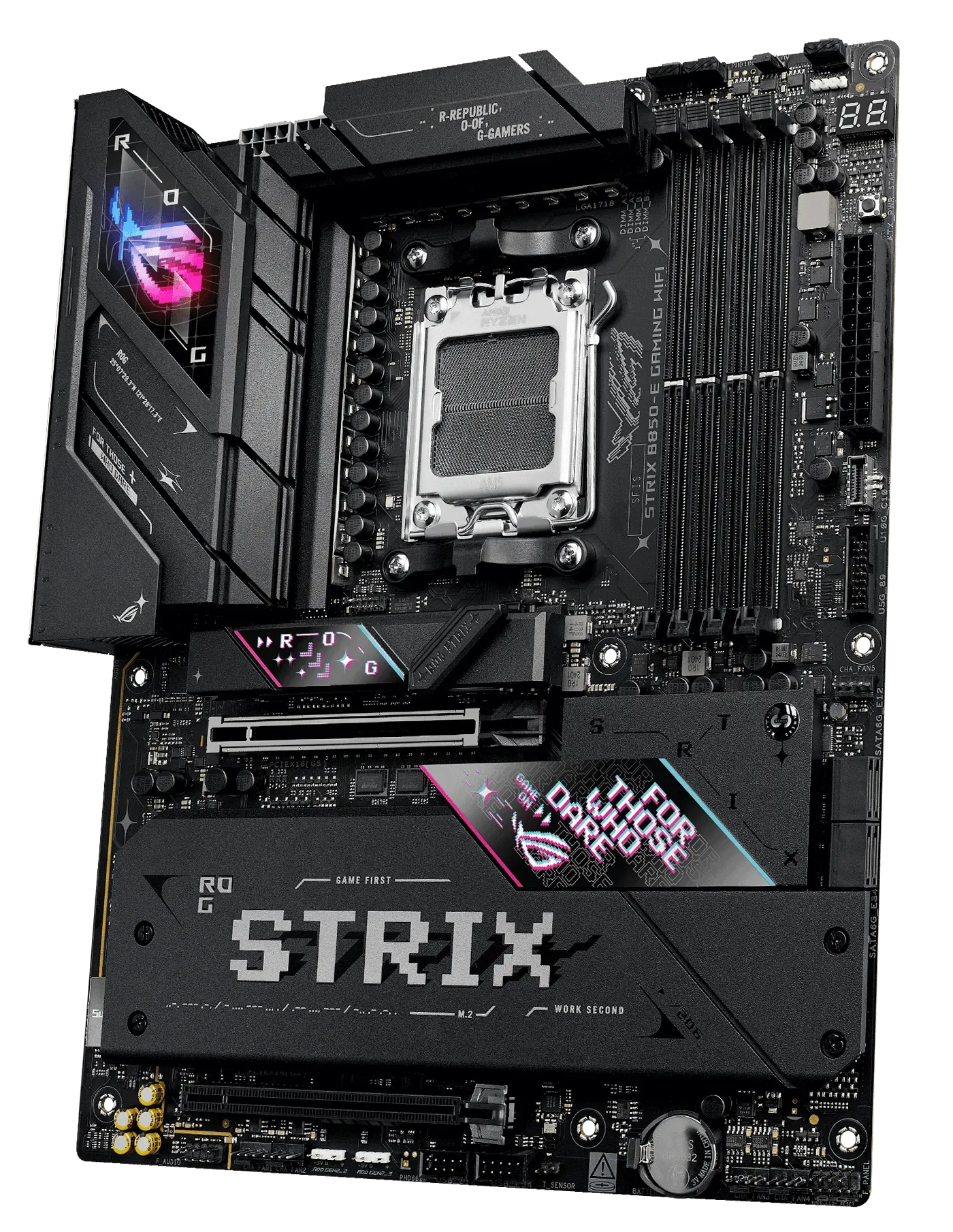 The ROG Strix B850-E is ready to launch into lightspeed.