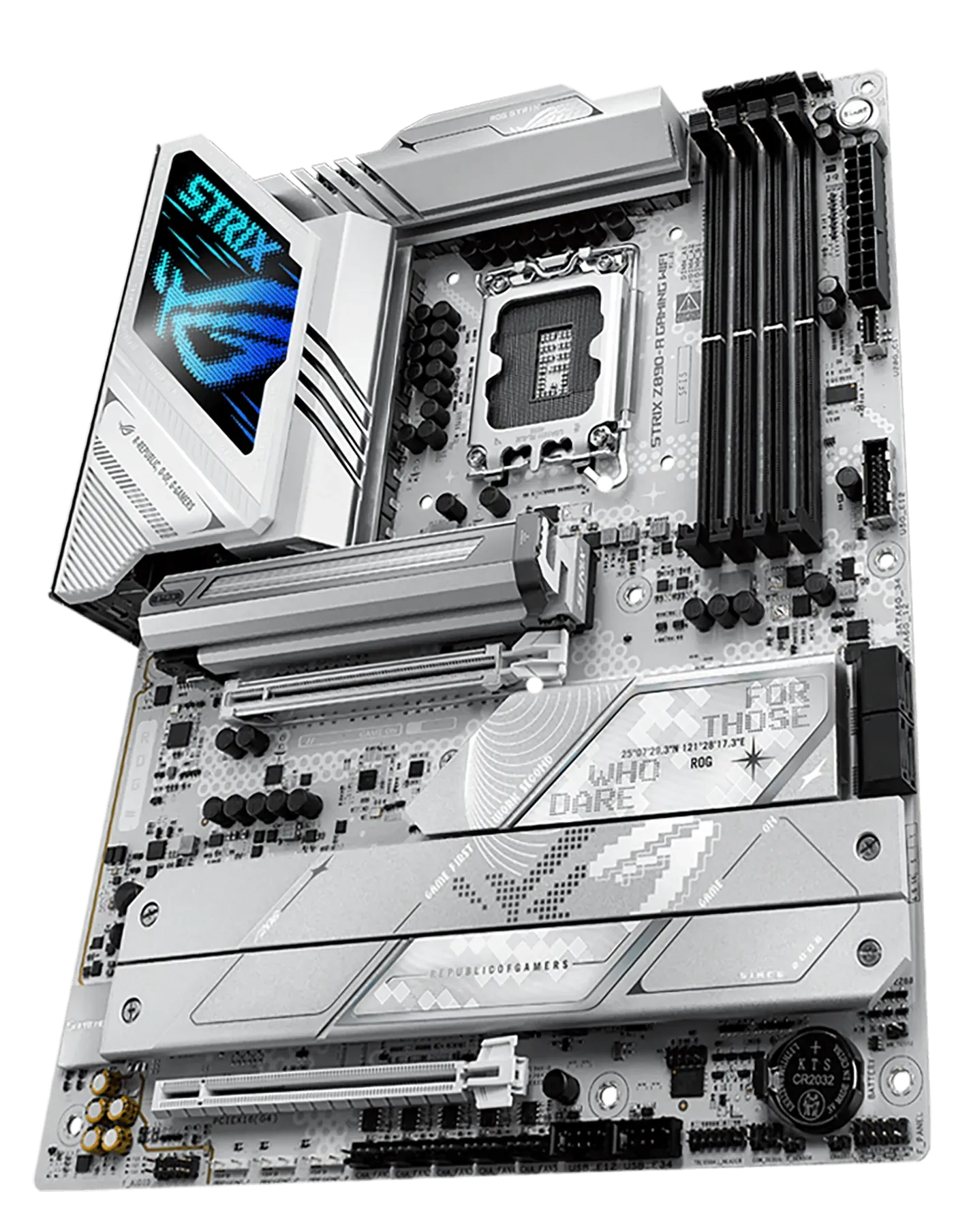 The ROG Strix Z890-A is ready to launch into lightspeed.