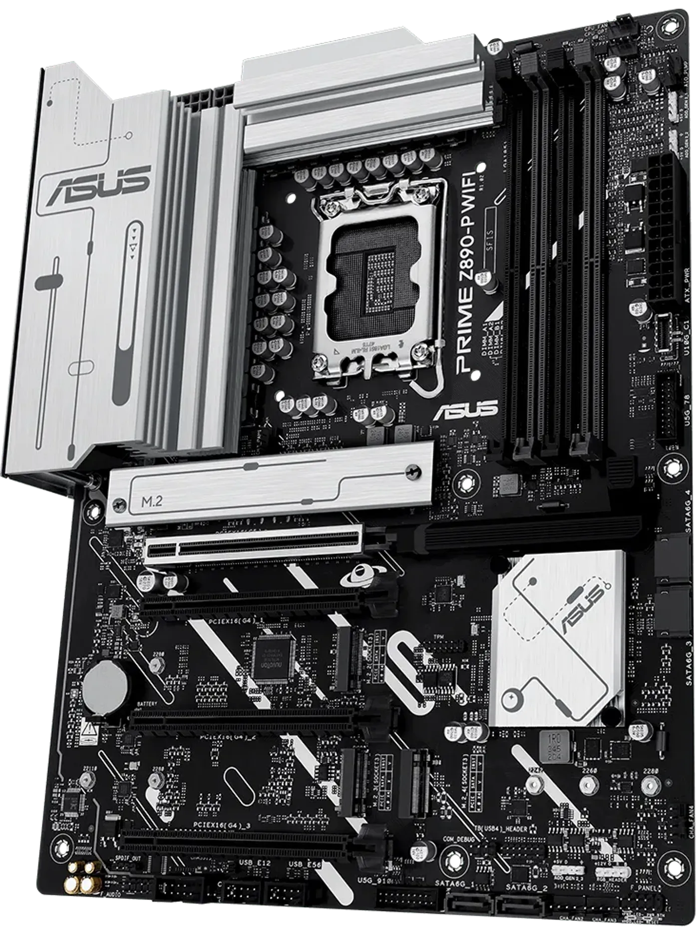 ASUS PRIME Z890-P WIFI DDR5 ATX Motherboard - PCIe 5.0, Wi‑Fi 7