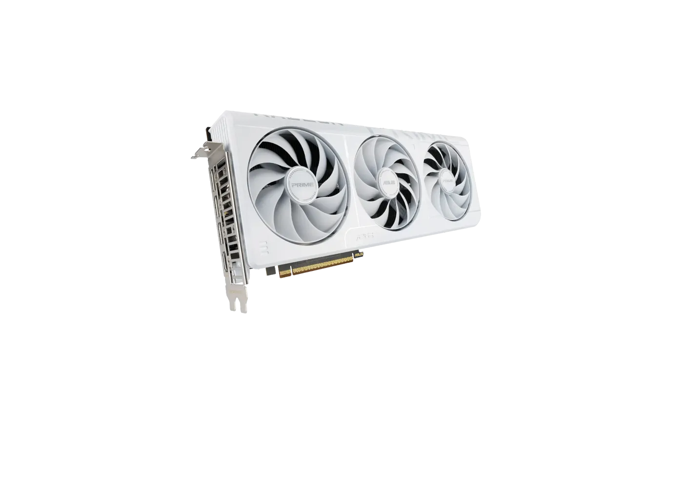 Prime Radeon RX 9070 XT White Edition graphics card key visual