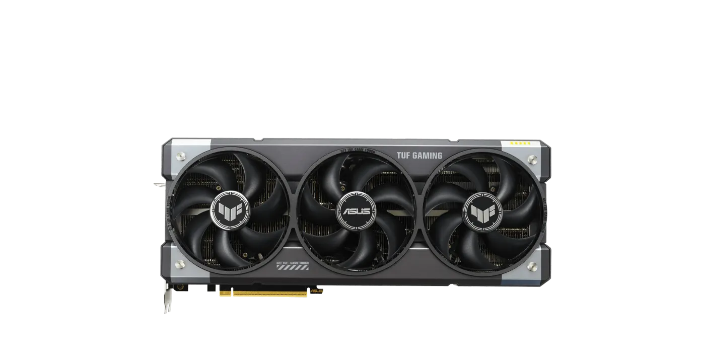 Front profile TUF Gaming GeForce RTX 5080