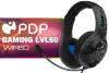 PDP LVL50 Wired Gaming Headset Black Camo for PS5/PS4 - image 1