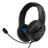 PDP LVL50 Wired Gaming Headset Black Camo for PS5/PS4 - image 2