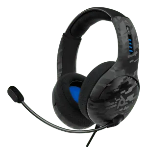 PDP LVL50 Wired Gaming Headset Black Camo for PS5/PS4 - image 2
