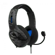 PDP LVL50 Wired Gaming Headset Black Camo for PS5/PS4 - image 3
