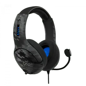 PDP LVL50 Wired Gaming Headset Black Camo for PS5/PS4 - image 3
