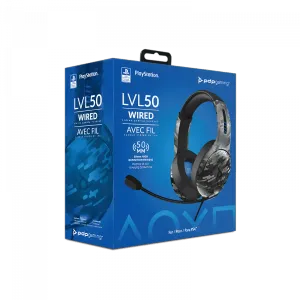 PDP LVL50 Wired Gaming Headset Black Camo for PS5/PS4 - image 12