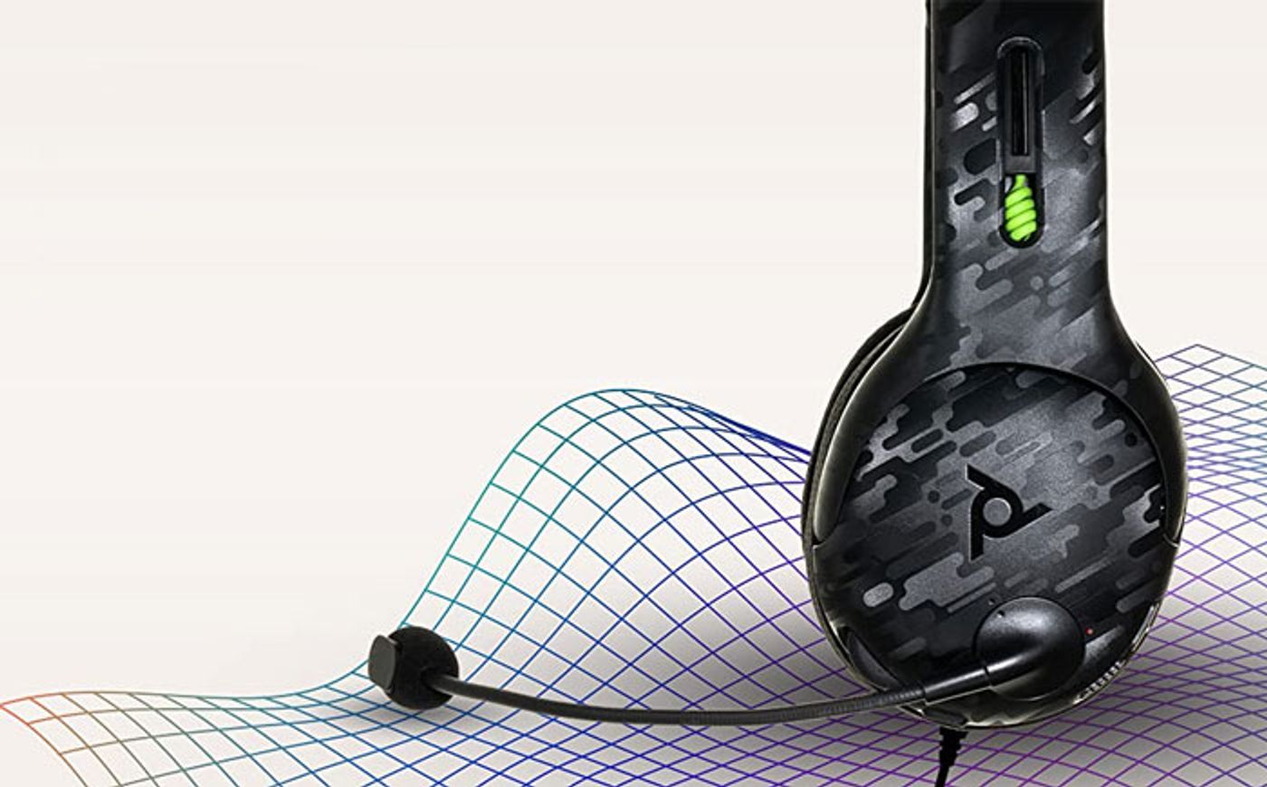 The 50mm driver housing of the PDP Gaming LVL50 gaming headset