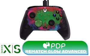 PDP Rematch Glow Wired Controller for Xbox Series X|S - Space Dust - image 1