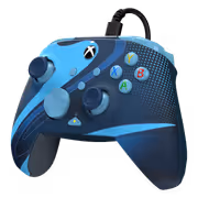 PDP Rematch Glow Wired Controller for Xbox Series X|S - Blue Tide - image 3